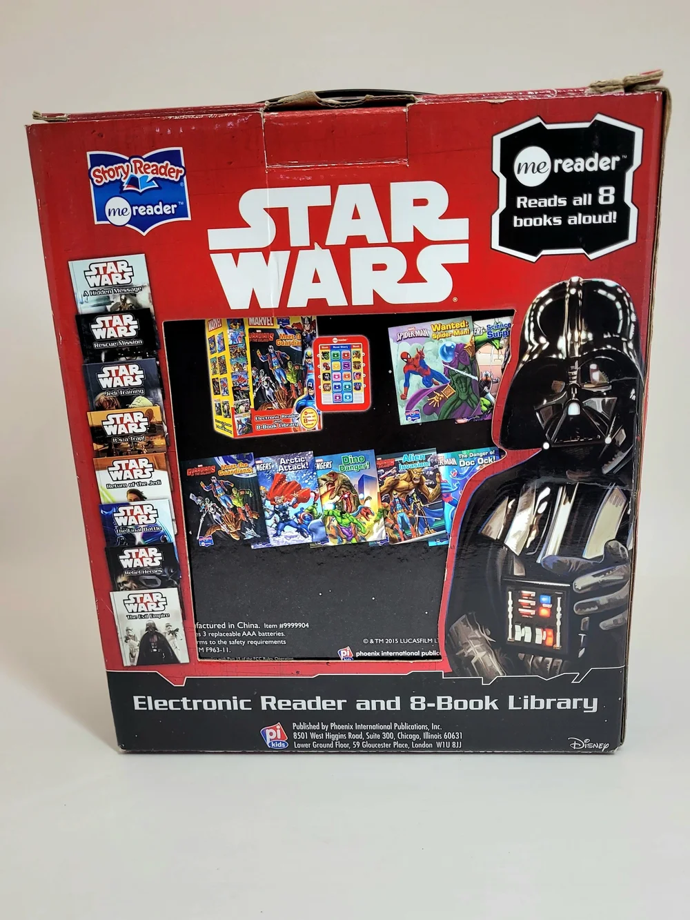 Star Wars Me Reader Electronic Sound Book Set 8 Hardcover Library.